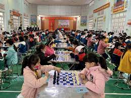 Giải cờ vua dành cho học sinh tiểu học và THCS diễn ra vào cuối tháng 2
